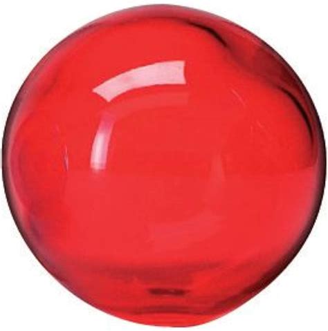 Lsa Globe Red Paperweight 10cm Office Products