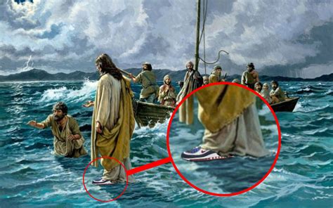 Jesus Definitely Wearing Air Max 97s When Walking On Water Historian