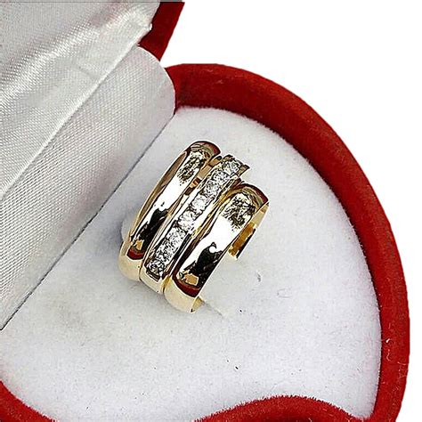 Trust adiamor when shopping to buy wedding rings online. Buy White Label 3set of Wedding Ring - Gold online | Jumia ...