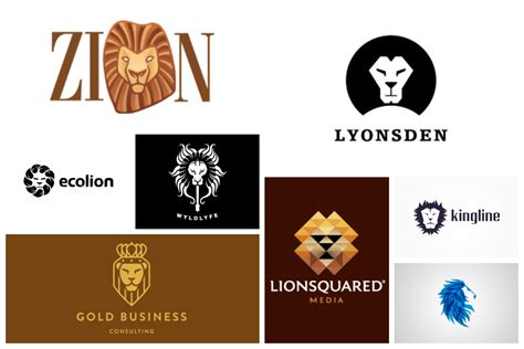 50 Fierce Examples Of Lion Logos Inspirationfeed