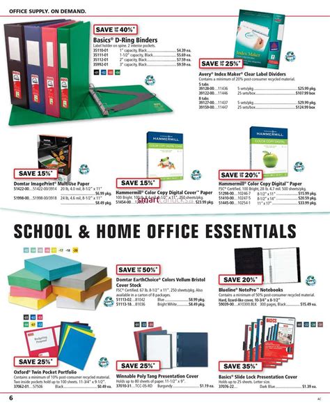 Basics Office Supplies Flyer April 16 To 30