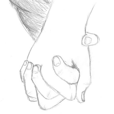 Anime Chibi Couple Holding Hands