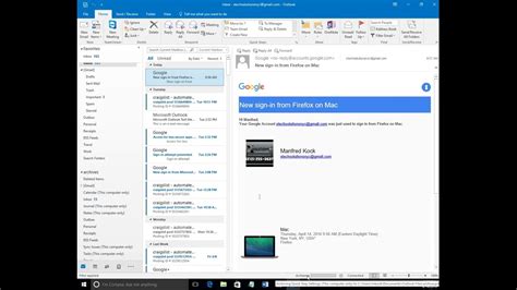 How To Archive Emails On Outlook 2013 And 2016 Youtube