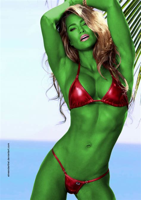 Jennifer Nicole Is SHE HULK By Elneanderthal On DeviantART She Hulk