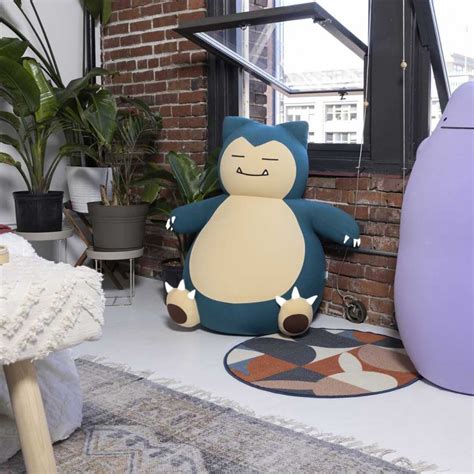 Pokémon Center Offering Ditto and Snorlax Bean Bag Chairs