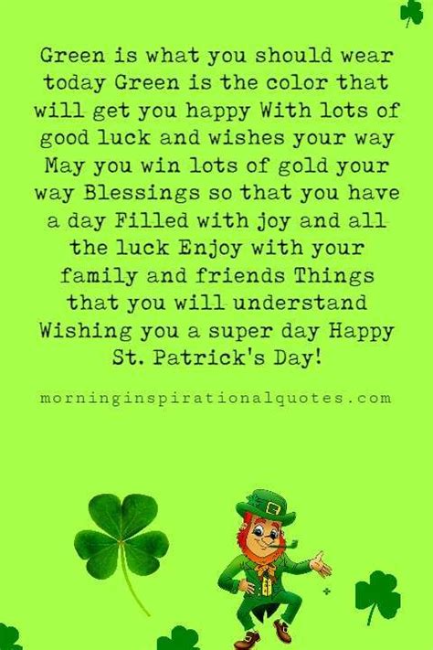 St Patrick S Day Poems With Images And Pictures St Patrick Quotes Patrick Quotes Poems