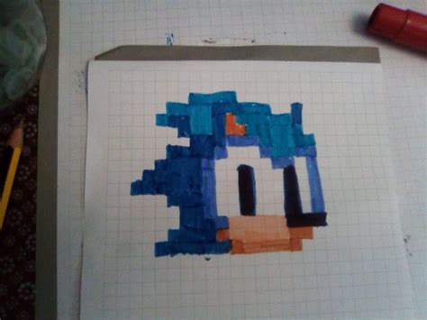 Pixel Art De Sonic Parte 2 Sonic The Hedgehog Oficial Amino