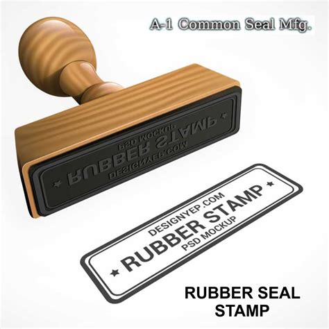 Rubber Seal Stamp Made From High Grade Rubber Raw Material We Boost