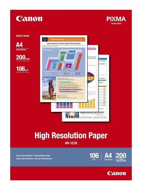 Canon High Resolution Paper 200sheet A4 Uk Office Products