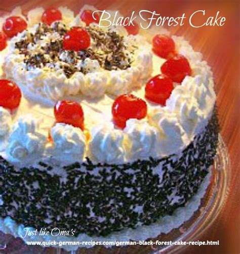 Easiest German Black Forest Cherry Cake Ever Quick German