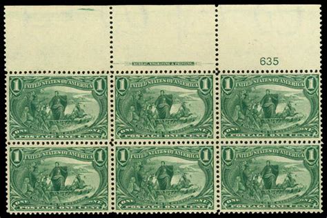 Us Plate Blocks Stamp Auctions