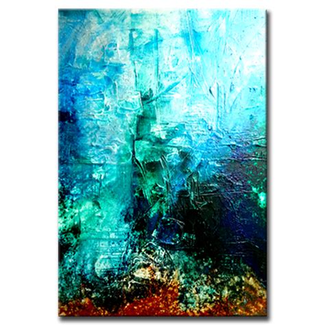 Urartstudiocom Lady Of The Lake Contemporary Acrylic Abstract Art