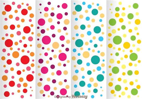 Colorful Polka Dot Pattern 99904 Vector Art At Vecteezy