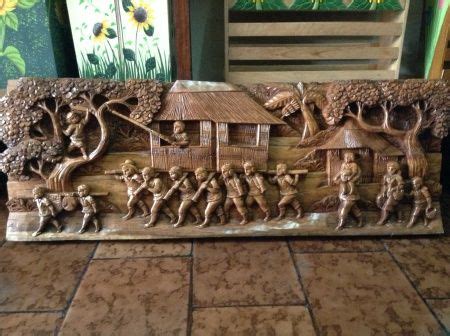 The carvings are molded in paper and. Where To Buy Wood Carvings From Paete Laguna / Konted's ...