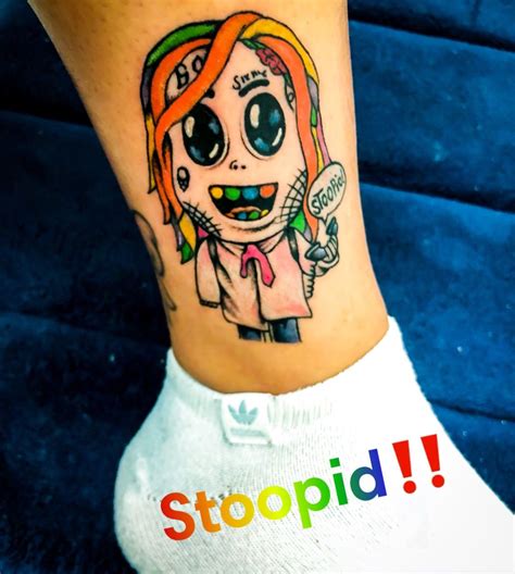 Tekashi69 Tattoo Stoopid