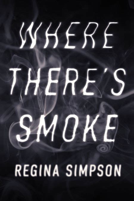 Where Theres Smoke Typography Smoke Text Effect Premade Book Cover