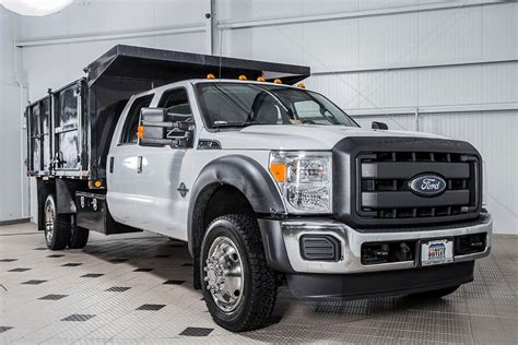 2015 Used Ford Super Duty F 550 Drw 12 Landscape Dump At