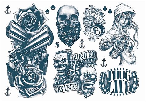 Discover More Than 76 Hood Gangsta Tattoo Designs Best Ineteachers