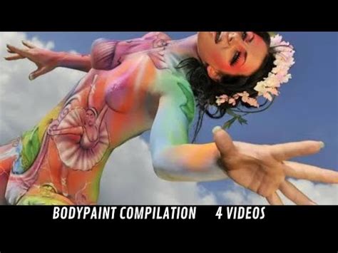 BODYPAINT COMPILATION Bodypainting Compilation Videos Of Bodypainting And Art Models Body Art