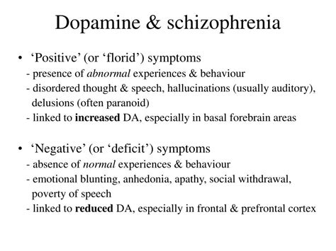 Ppt Lecture 4 Dopamine Powerpoint Presentation Free Download Id