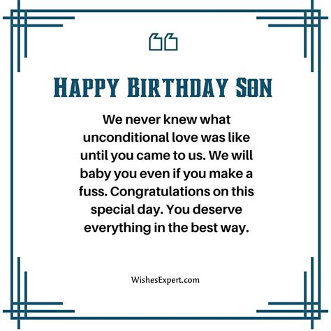 Best Happy Birthday To My Firstborn Son Wishes