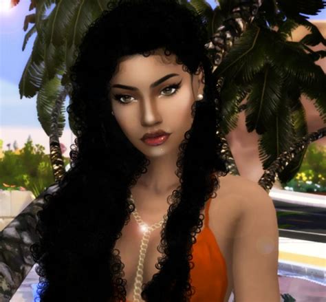 Sims Black Hair Beautiful Afro Style