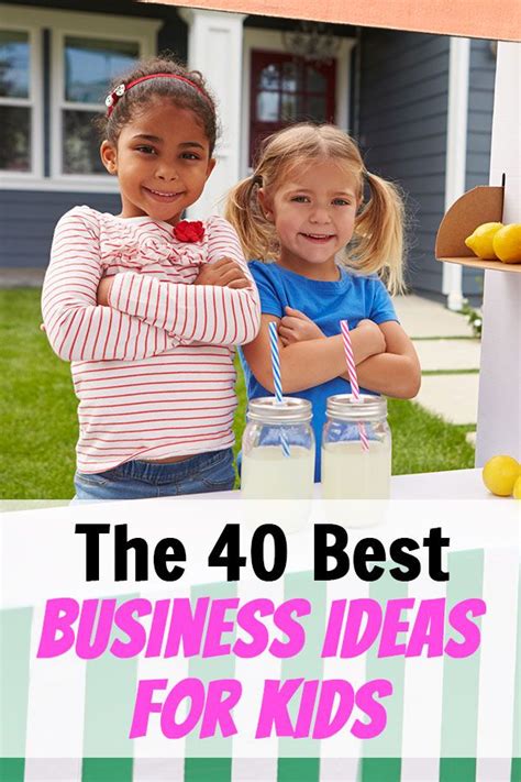 The 35 Best Business Ideas For Kids 2024 Beyond The Lemonade Stand