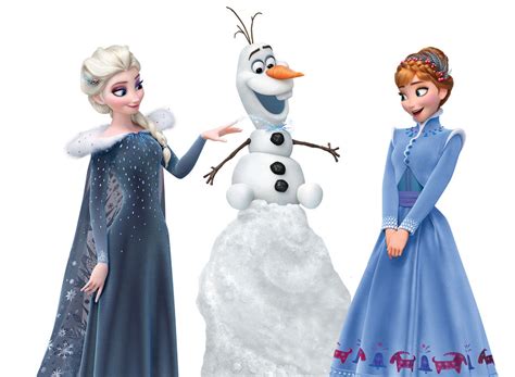 Elsa Anna And Olaf Elsa The Snow Queen Foto 40824161 Fanpop