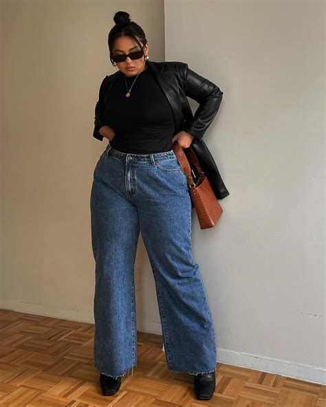 10 Chic Wide Leg Denim Jeans OOTDs To Copy From Influencers Preview Ph