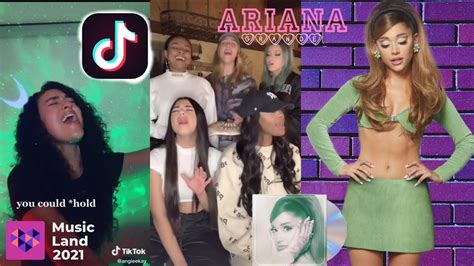 Los Mejores Covers De Canciones De Ariana Grande En Tik Tok 1 Artistas En Tik Tok 2021