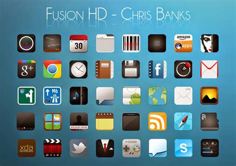 Cleodesktop Mod Desktop Fusion Hd Icons Pack Android Icon Pack
