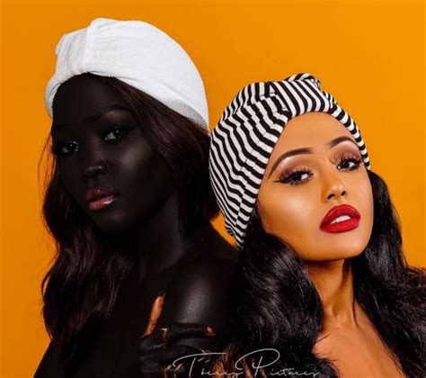Meet The Beautiful Sudanese Model Nicknamed The Queen Of The Dark