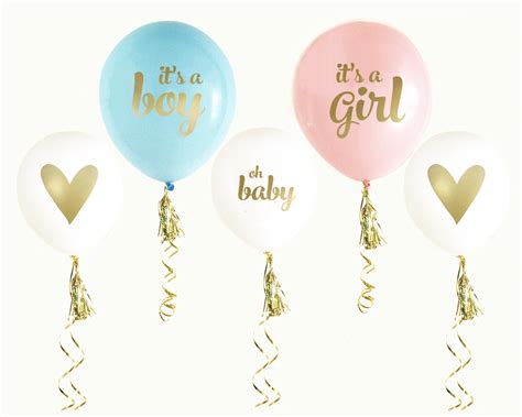 It's also best to pick colors that will match your event's. Gold BABY SHOWER Balloons (set of 3)