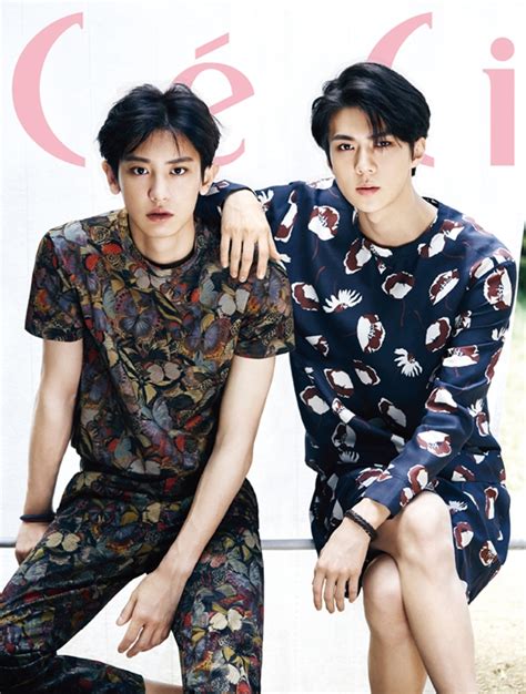 Discover images and videos about chanyeol from all over the world on we heart it. EXO's Sehun and Chanyeol Make a Good-Looking Team for CeCi ...