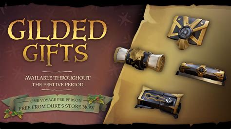 Sea Of Thieves Adds Gilded Ts In Festive Update