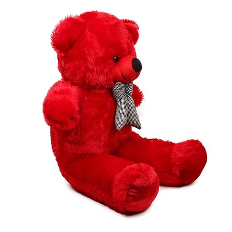 Nkl Standing Teddy Bear 24 Inch Red Ste Of 2 Home And Kitchen