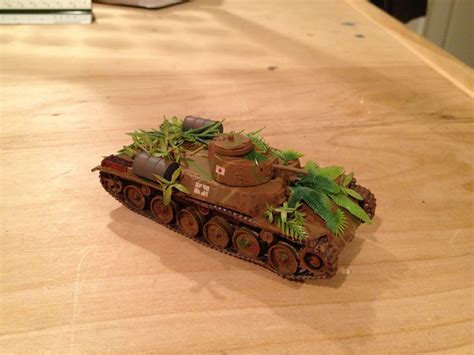 Lair Of The Uber Geek Bolt Action Japanese Tank