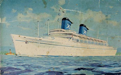 Australis 1967 — Oceanliner Designs And Illustration