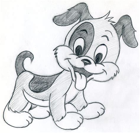 Draw Cartoon Puppy Very Cute
