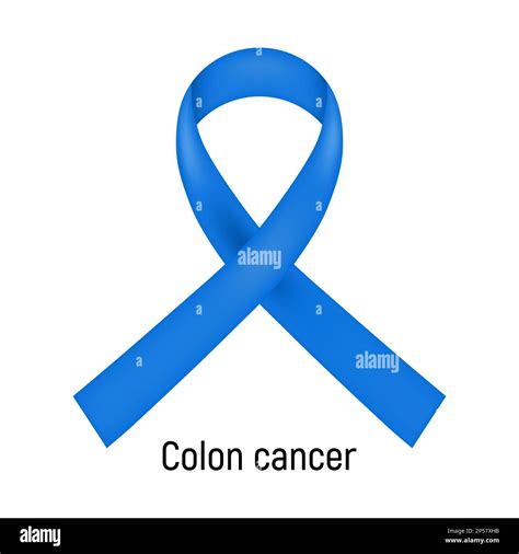 Cancer Ribbon Colon Cancer Vector Illustration Stock Vector Image