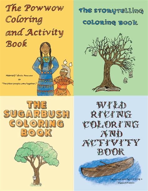 Wisconsin Author Review Ojibwe Coloring Books Release