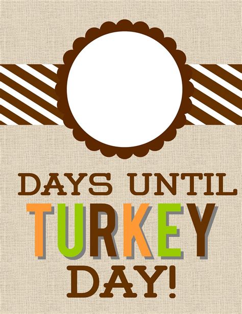 Here Is Your Easy Thanksgiving Countdown Display Be Sure To Stay Tuned