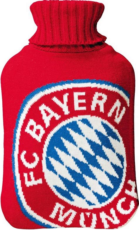 Logo photos and pictures in hd resolution. FC Bayern Wärmflasche »Logo«, Mit weichem Stricküberzug ...