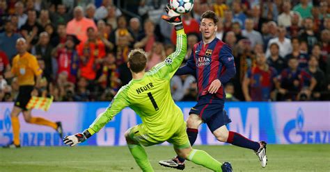 Barcelonas Lionel Messi Carves Up Bayern Munich In Champions League