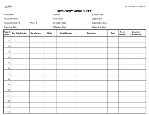 18 Inventory Spreadsheet Templates Excel Templates Excel Inventory