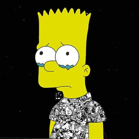 Explore follow *sad bart simpson pfp* trust me, i know how it feels, i know exactly how it feels to cry in the shower so no one can hear you, and waiting for everyone to fall asleep so you can fall apart, for everything to hurt so bad you just want it all to end; Pin on My Art