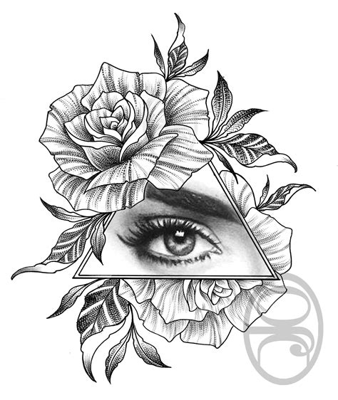 Details 70 Rose Eye Tattoo Best Incdgdbentre