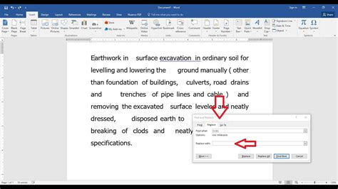 How To Remove All Extra Spaces In Between Words Ms Word Youtube