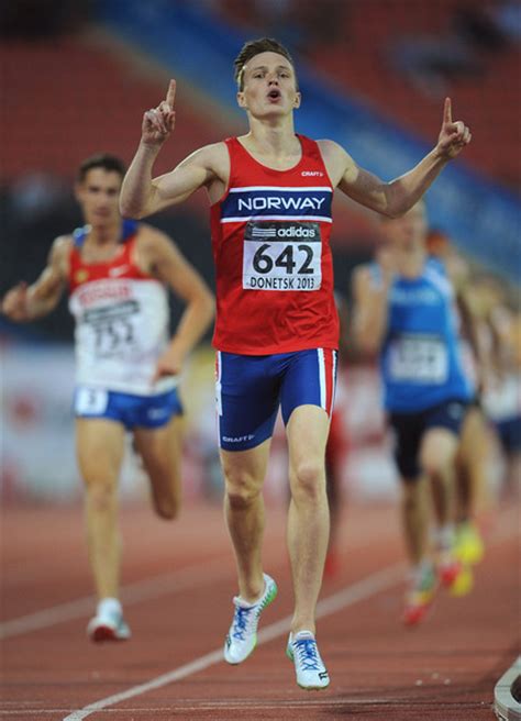 Only one got a gold medal. Karsten Warholm Photos - IAAF World Youth Championships ...