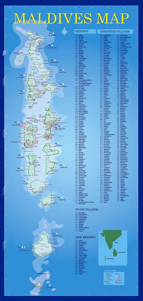 Maldives Map Of The World Map Online Source